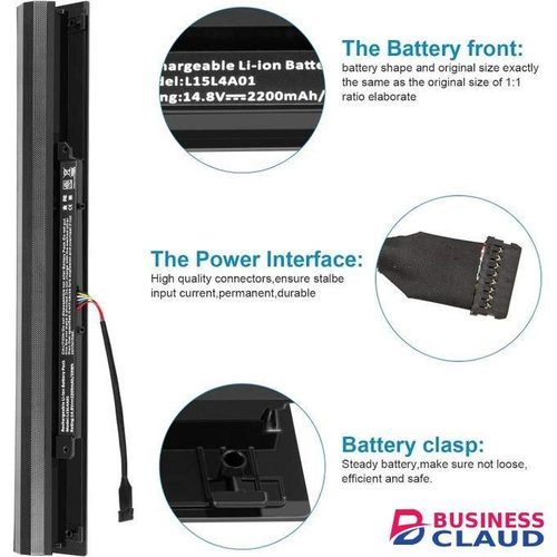 L15L4A01 Battery for Lenovo V4400 Ideapad 100-14IBD 100-15IBD 110-15ISK 110-17ACL 110-17IKB 300-15ABM 300-15IBR 300-15IBY 300-15IBR 300-15IBY 300-15IBY 300-15ISK 300-17ISK