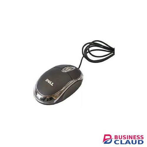 DELL Wired USB Mouse – Ergonomic, High-Precision Optical Sensor, Plug & Play, Durable Design for Laptops & Desktops – Black