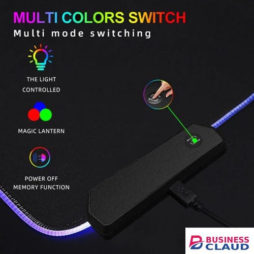 RGB gaming mouse pad anti skid computer and laptop gaming mouse pad 800mm long extra large RGB gaming mouse pad