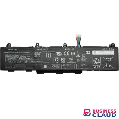 HP CC03XL Laptop Battery for ZBook Firefly 14 G7 G8 EliteBook 830 835 840 845 G7 G8 Series HSTNN-DB9Q L77608-2C1 HSTNN-IB9F L77608-1C1 HSTNN-LB8Q L77608-421 L78555-005 53Wh(Shape-A)