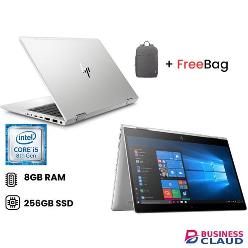 EliteBook 830 G6 X360 8GB RAM 256GB SSD 8th generation, Windows 11 Pro Quad core 13.3 Inches FHD Touchscreen 2 in 1 Notebook PC Refurbished Laptop