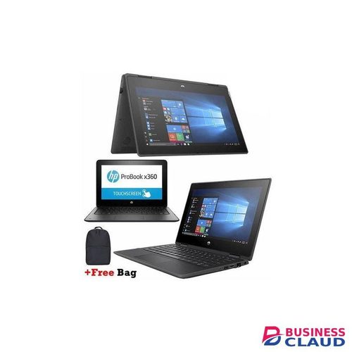 HP Refurbished ProBook X360 11e G5 4GB 192GB SSD Intel Celeron 2-in-1 11.6" Touchscreen Ultraslim Laptop + Bag