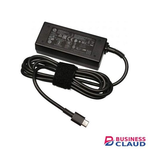 HP Type-C Laptop Adapter Fast Charging Compatible with HP-Laptops USB-C Power Supply High Efficiency Durable Design Reliable Connection for Work Home and Travel Use