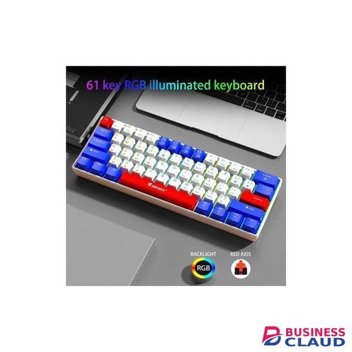 Hot swappable mechanical keyboard gaming keyboard 61keys for PC laptop