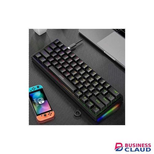 Wired 61 keys ABS keycaps gaming mechanical keyboard laptop desktop compatible