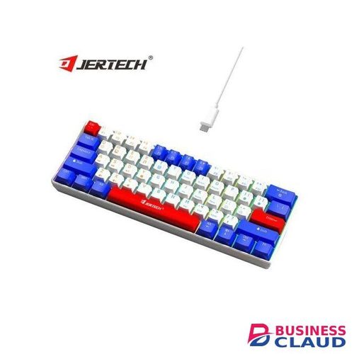 JERTECH JK 540 red switch keyboard portable custom PC laptop computer 60% keyboard mini gaming mechanical keyboard