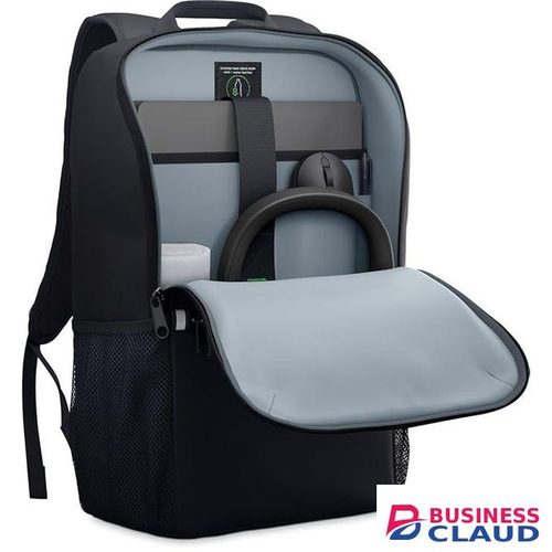 DELL EcoLoop CP3724 Laptop Backpack, Water-Resistant Recycled Polyester, Lightweight Design, Padded Compartment, Anti-Scratch Lining & Comfortable Shoulder Straps