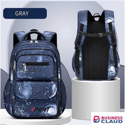 3D Big Size School Backpack Large Capacity Student School Bag 45 x 17 x 31 cm Durable Travel Daypack Lightweight Book Bag for Boys Girls Teens Strong Zippers Comfortable Straps Daily Class Use