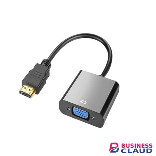 HDMI to VGA Adapter Cable for Laptop Desktop PC to Monitor Projector Strong Signal Output Durable Construction Full HD Video Support and Easy Installation
