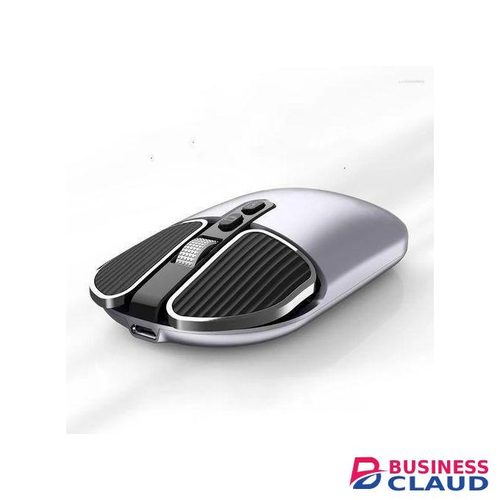 M203 Ultrathin USB Type C Wireless Dual Model Rechargeable Mouse For Laptop Computer PC - Titanium Gray