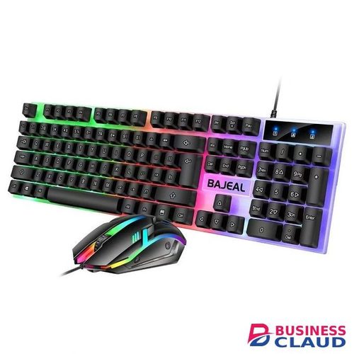 USB wired backlit gaming keyboard for computer and laptops for gaming and free mouse gift