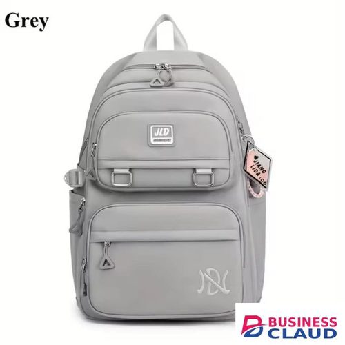 Fashionable JLD Large Capacity Waterproof Bag – Durable Backpack for Students & Travel-GREY