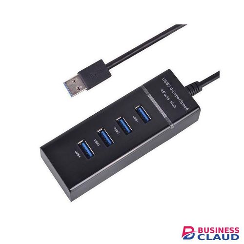 USB HUB 4 PORT SPLITTER EXPANSION LAPTOP ADAPTER