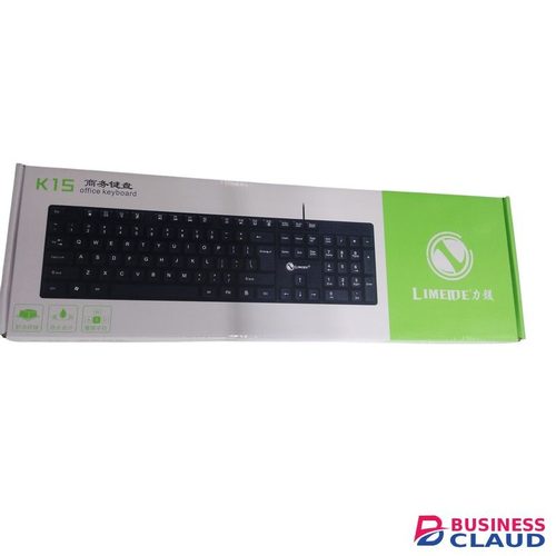 Limeme K15 Wired USB Office Keyboard for desktop Laptops and Computers