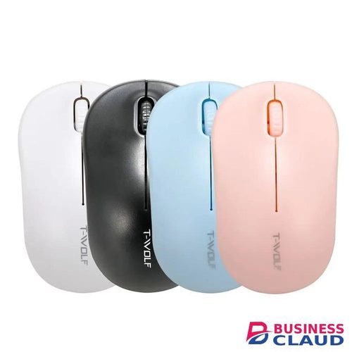 Silent Wireless Mouse Desktop Computer Notebook Game Mouse(Black) 2.4Gh