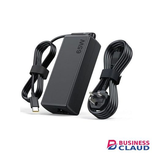 Lenovo Charger-65w USB Type-C AC Adapter With Power Cable Complete
