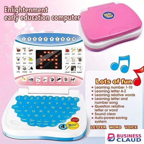 Un Branded Intelligent Early Education Kids Laptop
