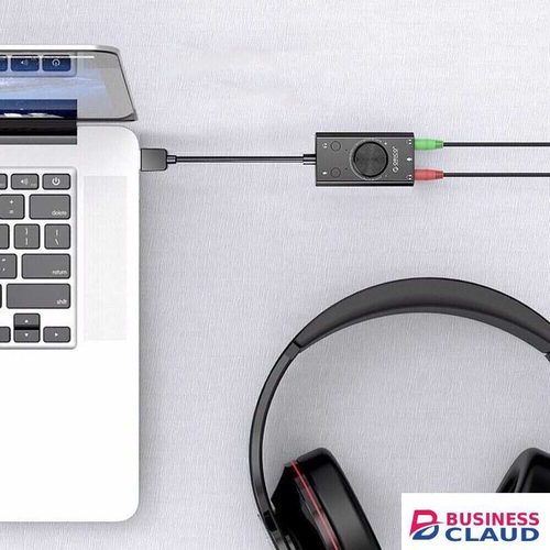 USB External Sound Orico Card Output Laptop PC Computer Adapter