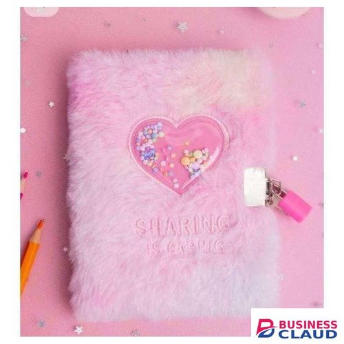 Sharing is Caring Lovely Diary Notebook with Key & Padlock – Keep Your Secrets Safe in Style!