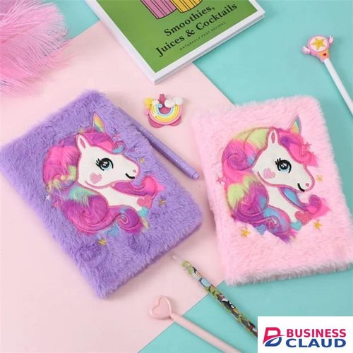 Cute Unicorn Diary Notebook with Pen – Trendy & Stylish