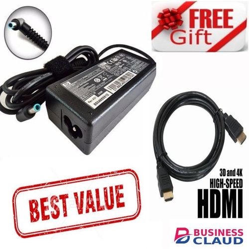HP Elitebook 840 G3, Adapter Charger Blue Pin + FREE HDMI Cable