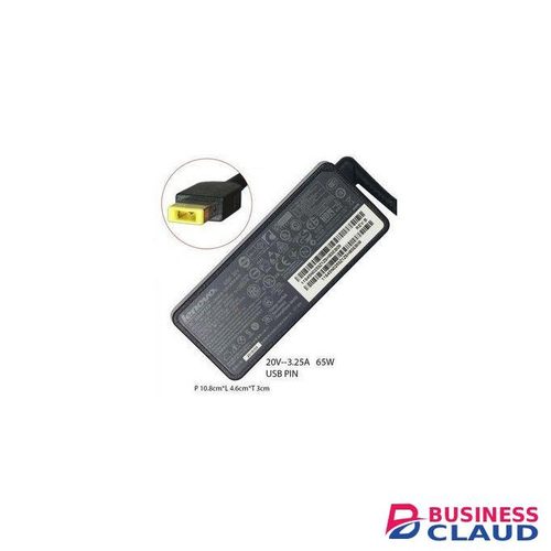Lenovo X270 / X250 / X260 / T440p / T440s / T450 – USB Pin Charger 20V 3.25A 65W – Complete with Cable