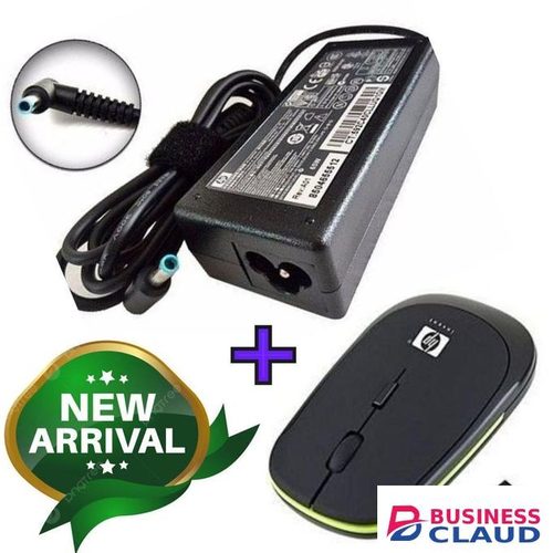 HP Elitebook 840G3,820G3, 830G5, 830G6, 840G5, Adapter Charger Blue Pin + Wireless Mouse