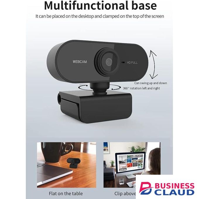 1080P 2MP HD Webcam USB Plug & Play For Laptop Desktop