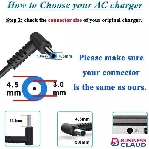 HP Genuine 65W Charger For EliteBook Charger 840 850 845 830 820 G9 G8 G7