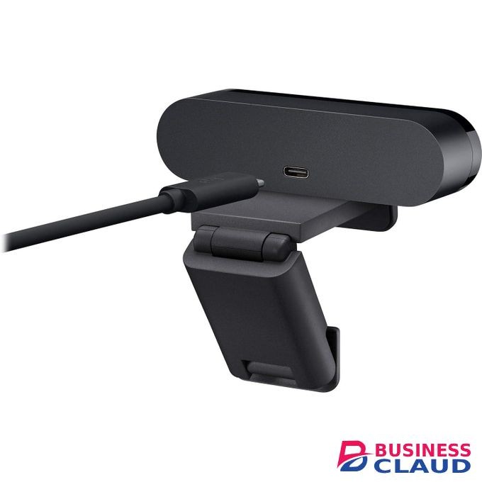 Logitech Brio 4K Webcam, Video Calling, Noise-Cancelling Mic, HD Auto Light Correction, Wide Field Of View, Works With Microsoft Teams, Zoom, Google Voice, Google Meet, PC/Mac/Laptop/MacBook/Tablet - 960-001106