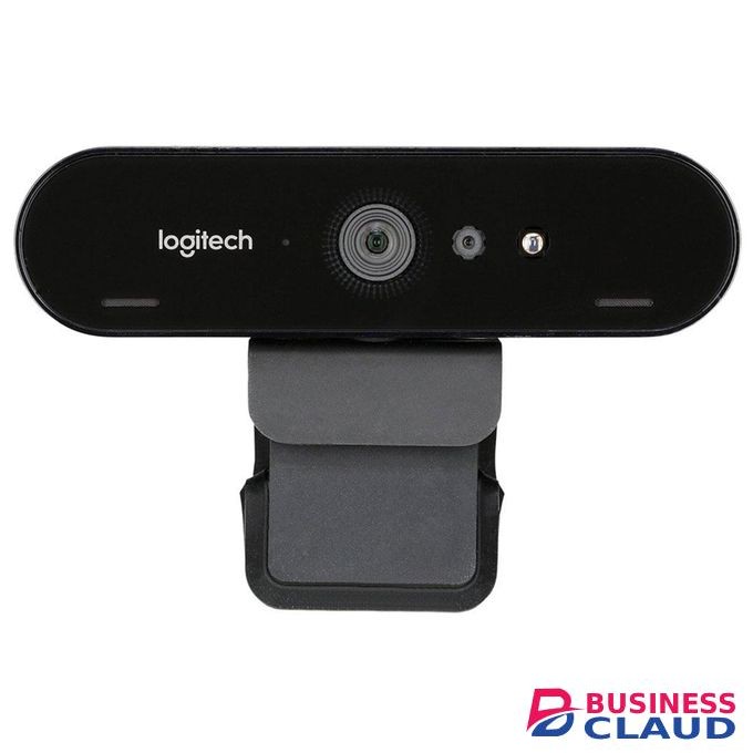 Logitech Brio 4K Webcam, Noise-Canceling mic