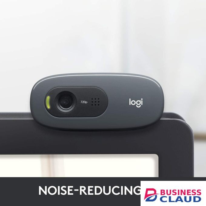 Logitech C270 HD Webcam, 720p, Widescreen HD Video Calling,Light Correction, Noise-Reducing Mic