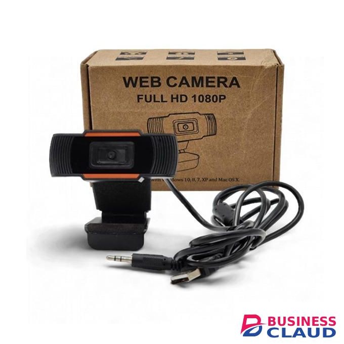 Compact and Lightweight Reliable Quality 1080P Full HD Webcam With Inbuilt Microphone