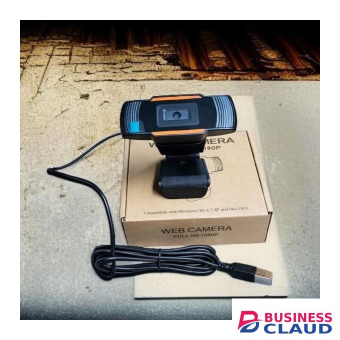 USB 1080P Full HD Webcam with Clear Audio Microphone for Video Calls