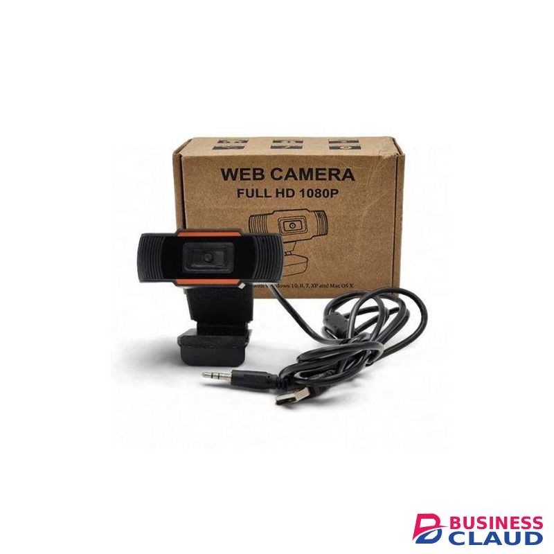 1080P Full HD USB Video Recording Calling Desktop / Laptop Web Camera Web Cam With Built In Noise Reducing Microphone