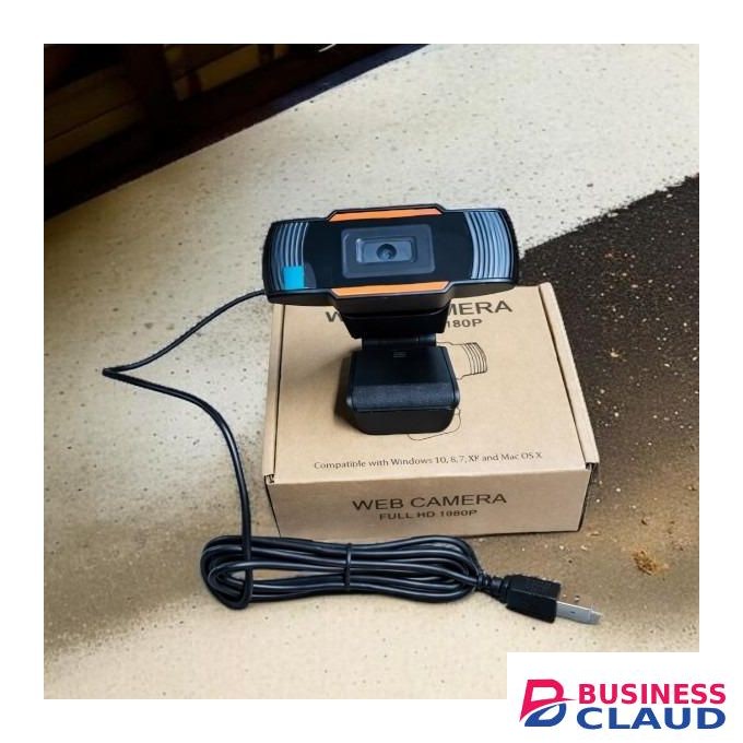 Full HD 1080P Webcam with Clear Sound Mic for Work, School and Streaming