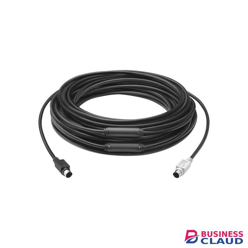 Logitech 15 Meter Extended Cable for Group - Black (1YR WRTY)
