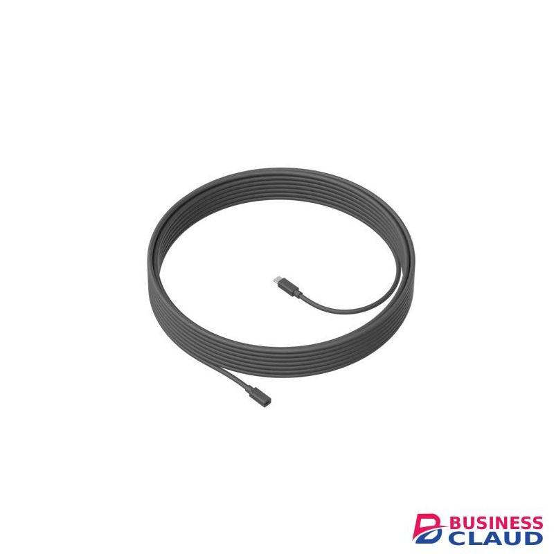 Logitech 10 Meter Extended Cable for Meetup - Black (1YR WRTY)