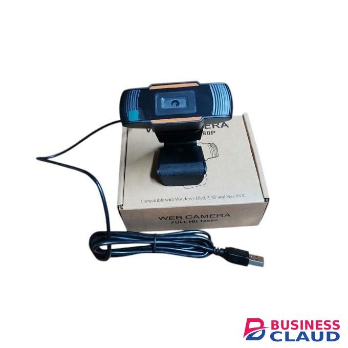 Compact and Lightweight USB 1080P Full HD Webcam With Inbuilt Microphone