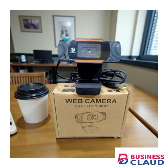 Full HD 1080P USB Webcam with Built-in Microphone for Smooth Zoom Calls Online Education and Office Meetings