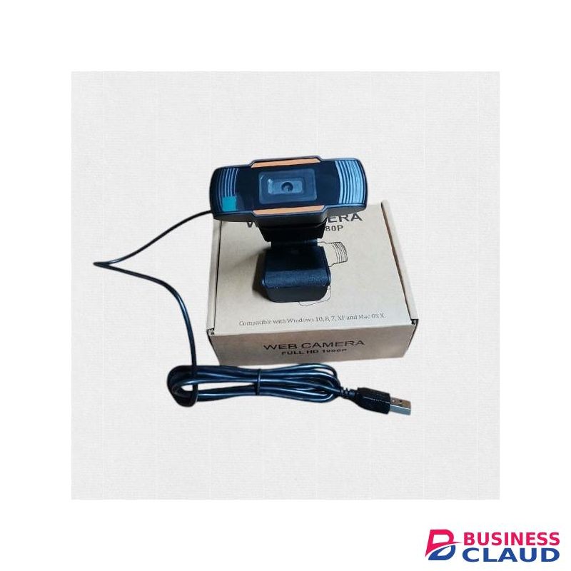 Low-Light Correction Super Quality 1080P Full HD Webcam With Inbuilt Microphone