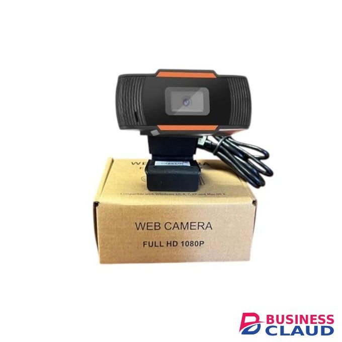 Tripod-Ready Universal Clip USB 1080P Full HD Video Calling Web Camera Web Cam With Dual Microphones For PC Desktop Computer & Laptop