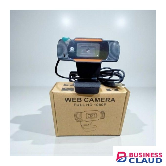 Crystal-Clear 1080P USB Webcam with Noise Cancelling Mic for Online Classes Live Video Streaming and Business Meetings