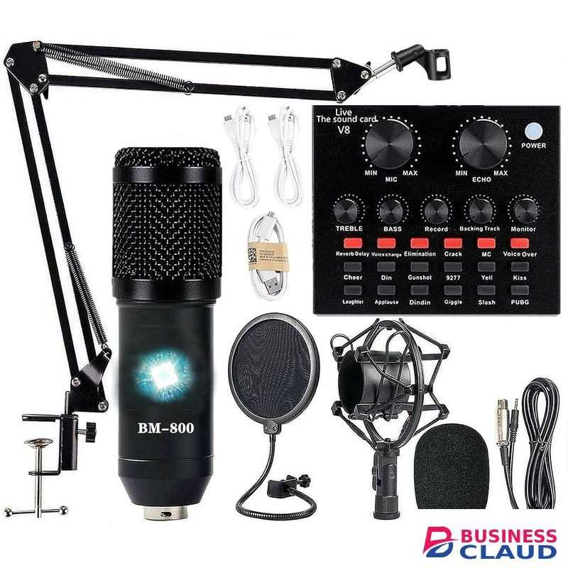 BM800 Mic & V8 Card – Best Combo for Online Instructors