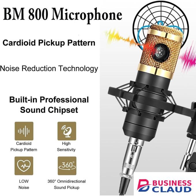 V8 Sound Card & BM800 Mic for High-Performance Live Streaming