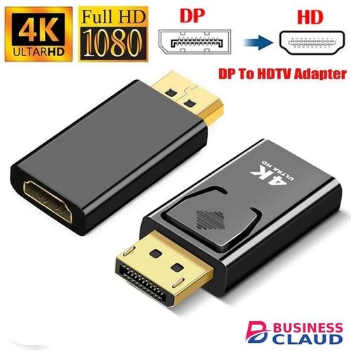 4K 1080P DP To HDMI Adapter DisplayPort To HDMI-Compatible Converter DP Male To Female HD TV Video Audio Connector for PC TV Laptop