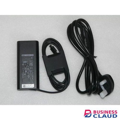DELL 65W / 45W USB-C Type-C Charger Adapter – Compatible with Latitude 5430 / 5530 / 7430 / 7420 / 7440 / 3440 / 3540, XPS 13 9370 – Complete with Power Cord