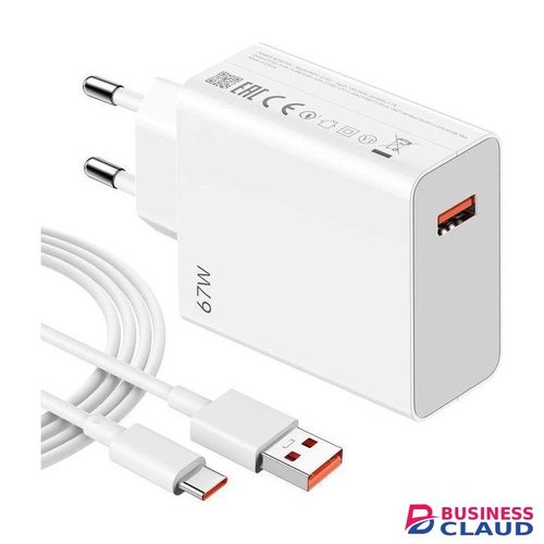 Mi Xiaomi 67W Fast Charger With Power Delivery (PD) USB-C Adapter For Laptops Too