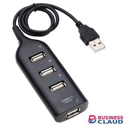 4-in-1 Usb 2.0 HUB 4 Port Extender Splitter For Laptop/PC