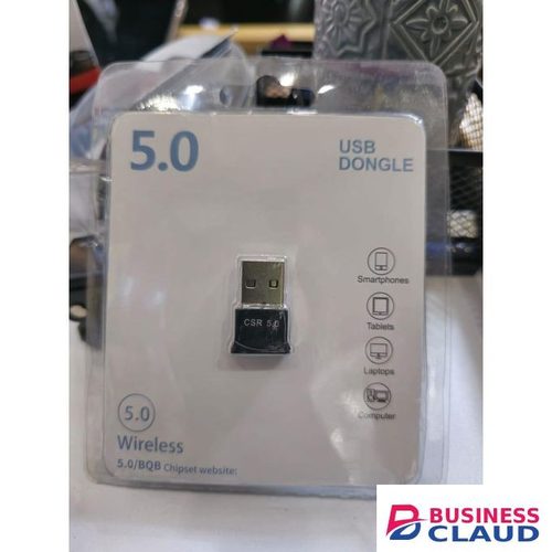 USB CSR 5.0 Bluetooth Dongle for PC, Laptop, and Wireless Audio Devices